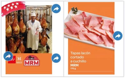 MRM, presente en el catálogo de «Alimentos de de Madrid» de Carrefour