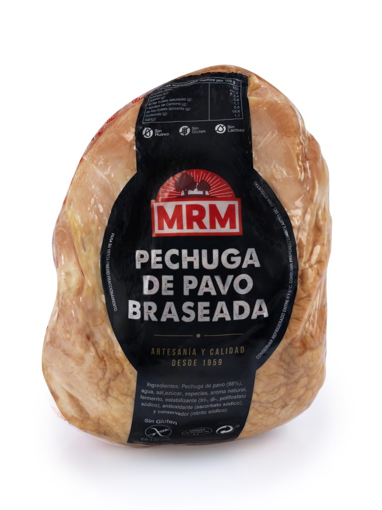 Pechuga de pavo braseada