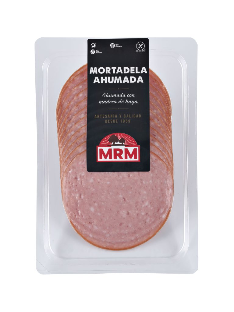 Mortadela ahumada loncheada