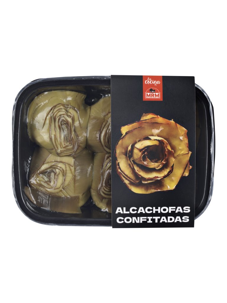 Alcachofas confitadas