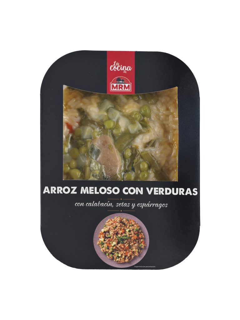 Arroz meloso con verduras