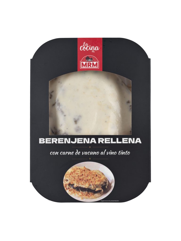 Berenjena rellena de carne