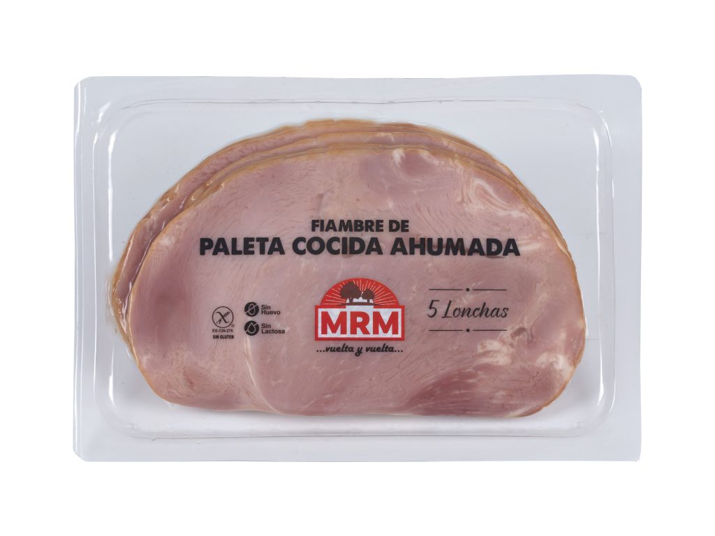 Fiambre de paleta cocida ahumada (vuelta y vuelta)