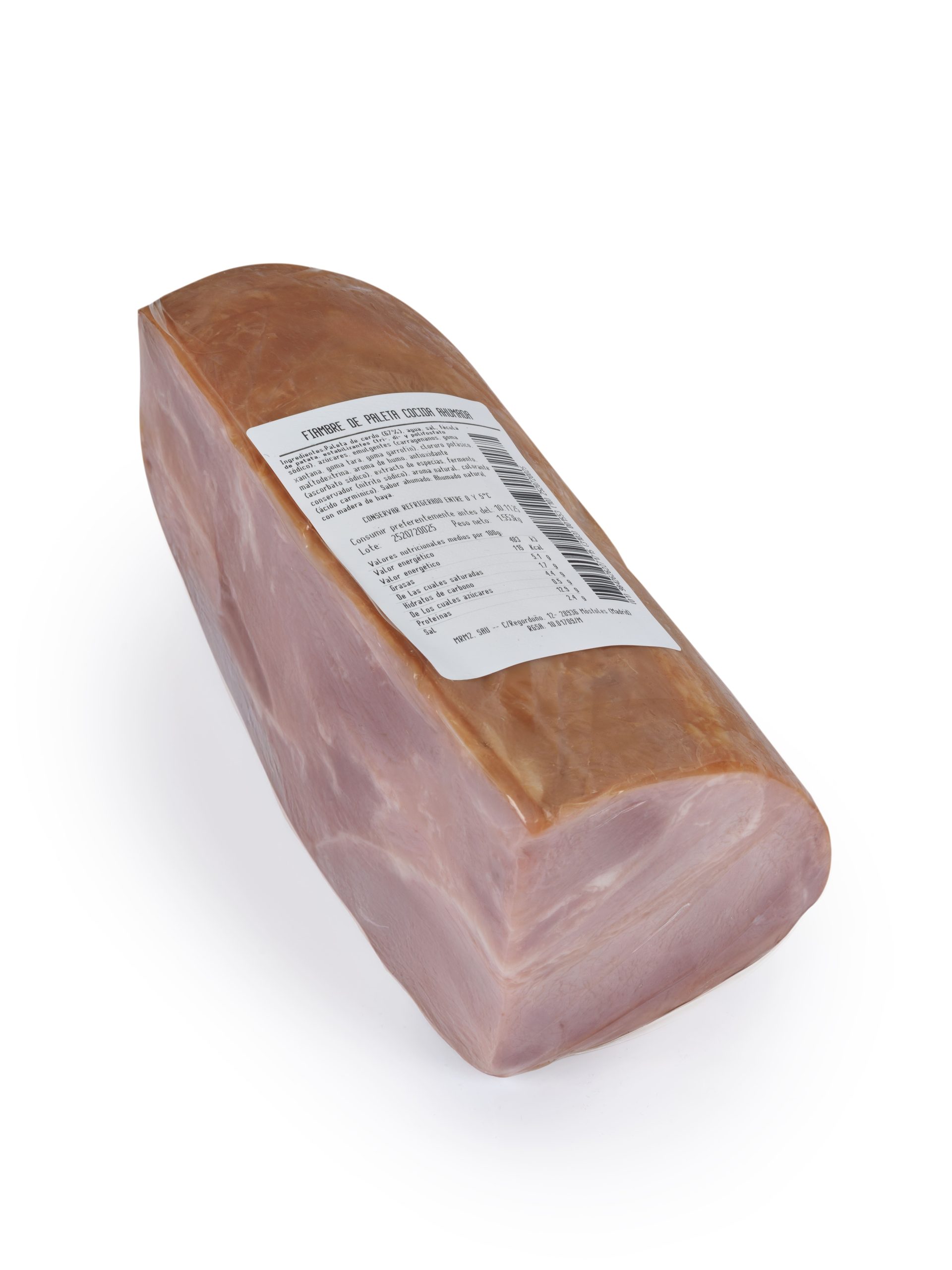 Fiambre de Paleta Cocída Ahumada 2
