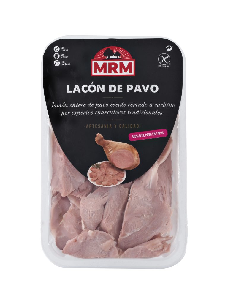 Tapas de lacón de pavo