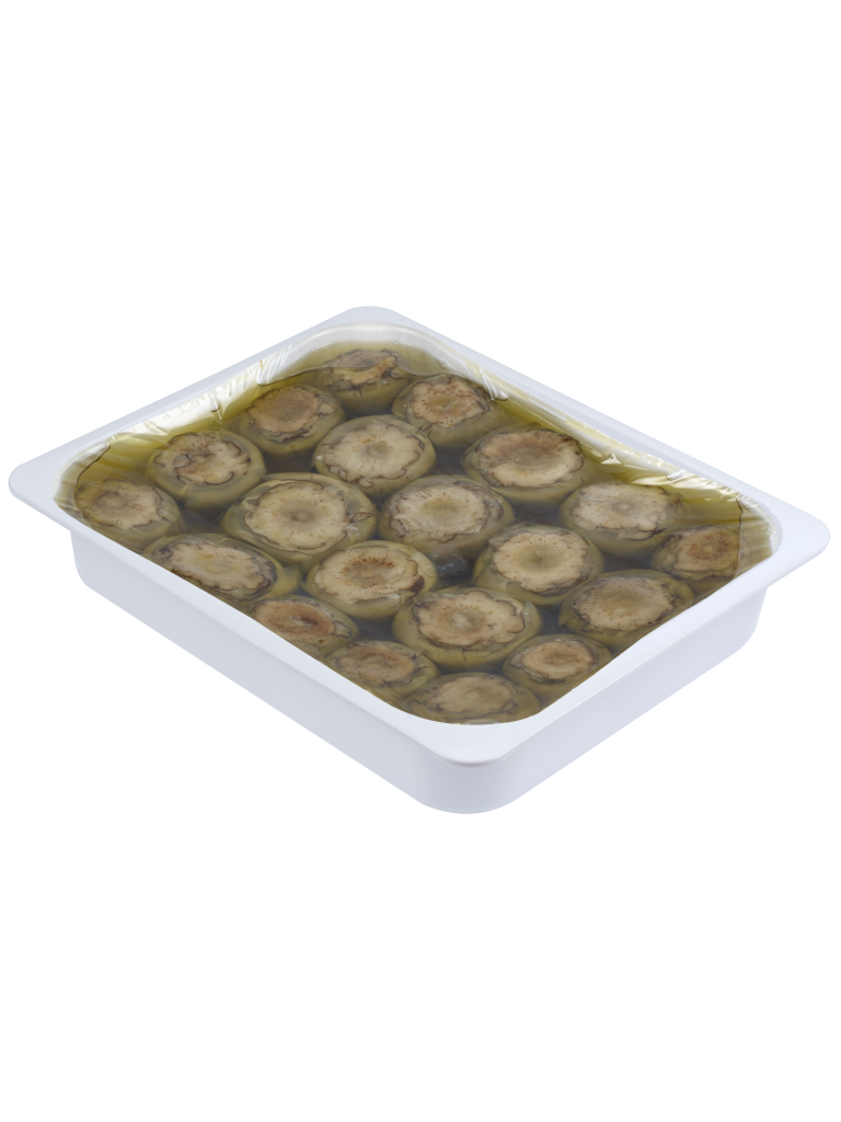 Alcachofas confitadas