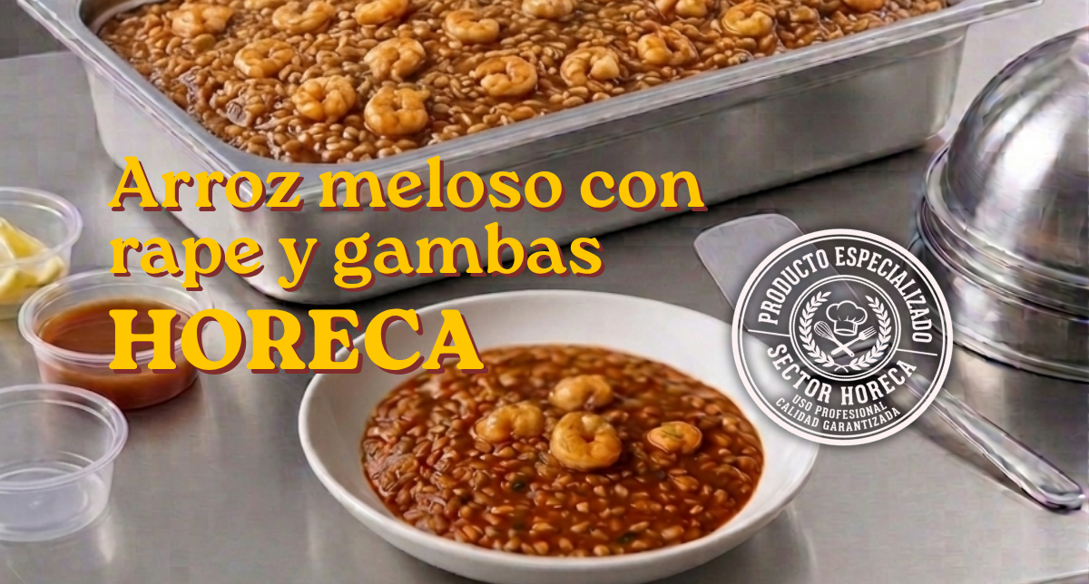 BLOG Arroz meloso con rape y gambas: una propuesta de calidad para el canal HORECA