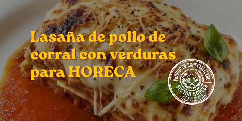 LASAÑA Lasaña Pollo de corral